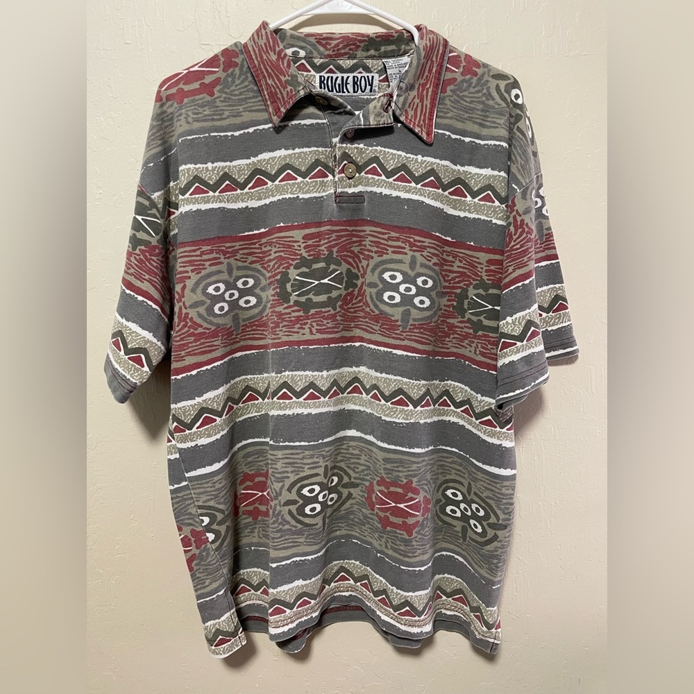 Men’s Vintage Bugle Boy polo shirt | Sz L